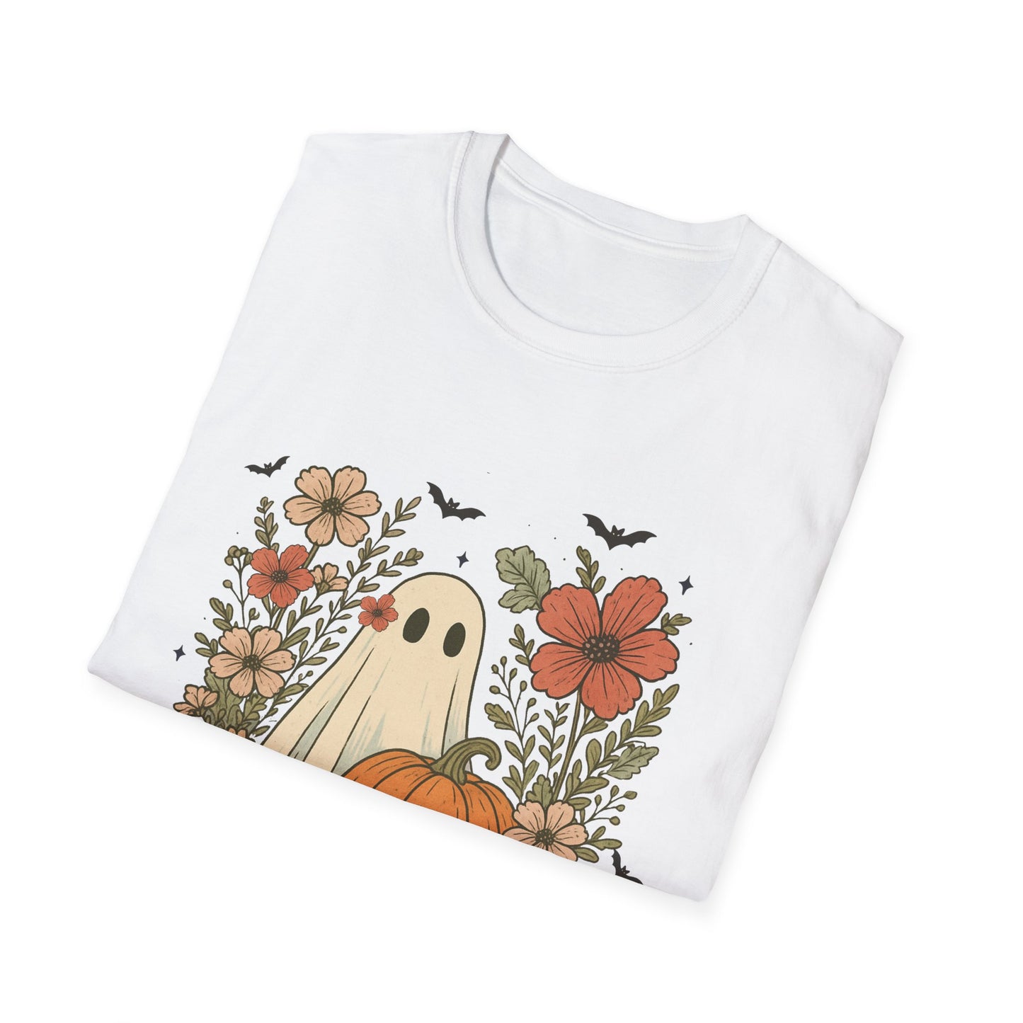 Ghost and Flowers Classic Tee