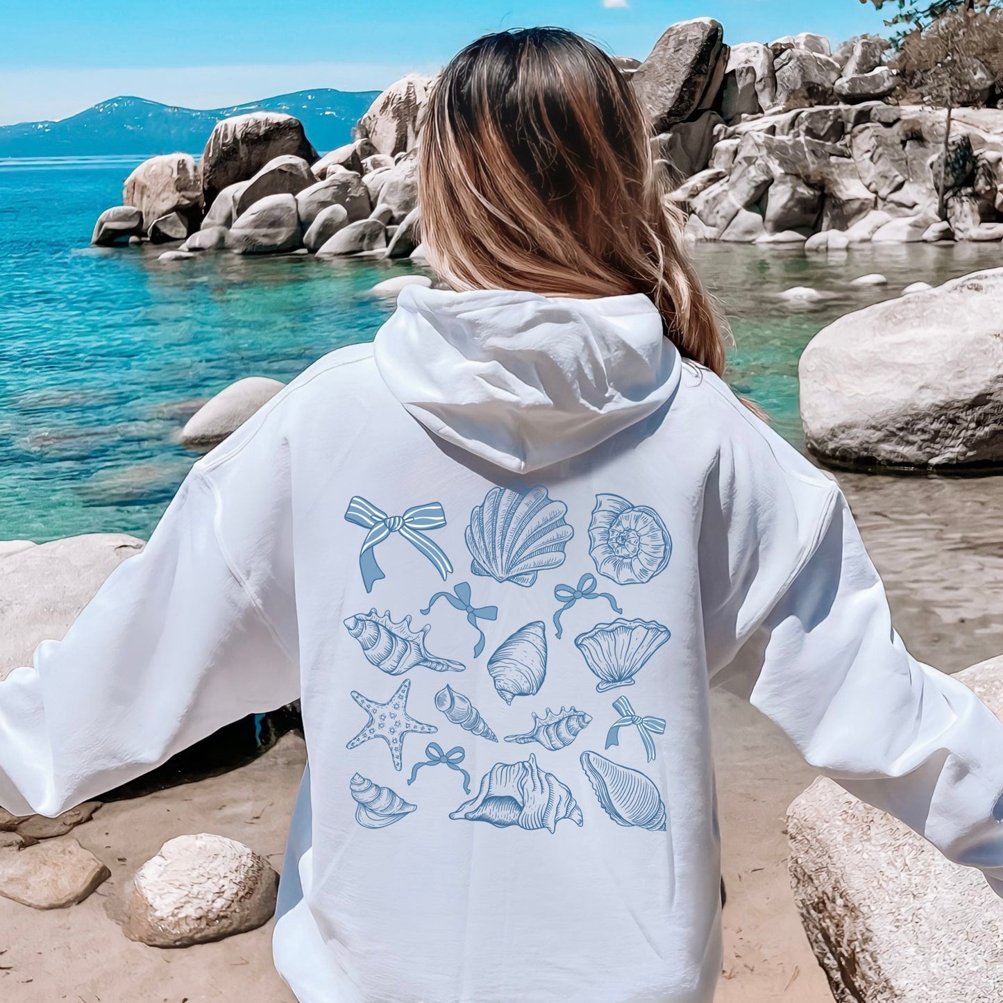 Coquette Seashell Hoodie