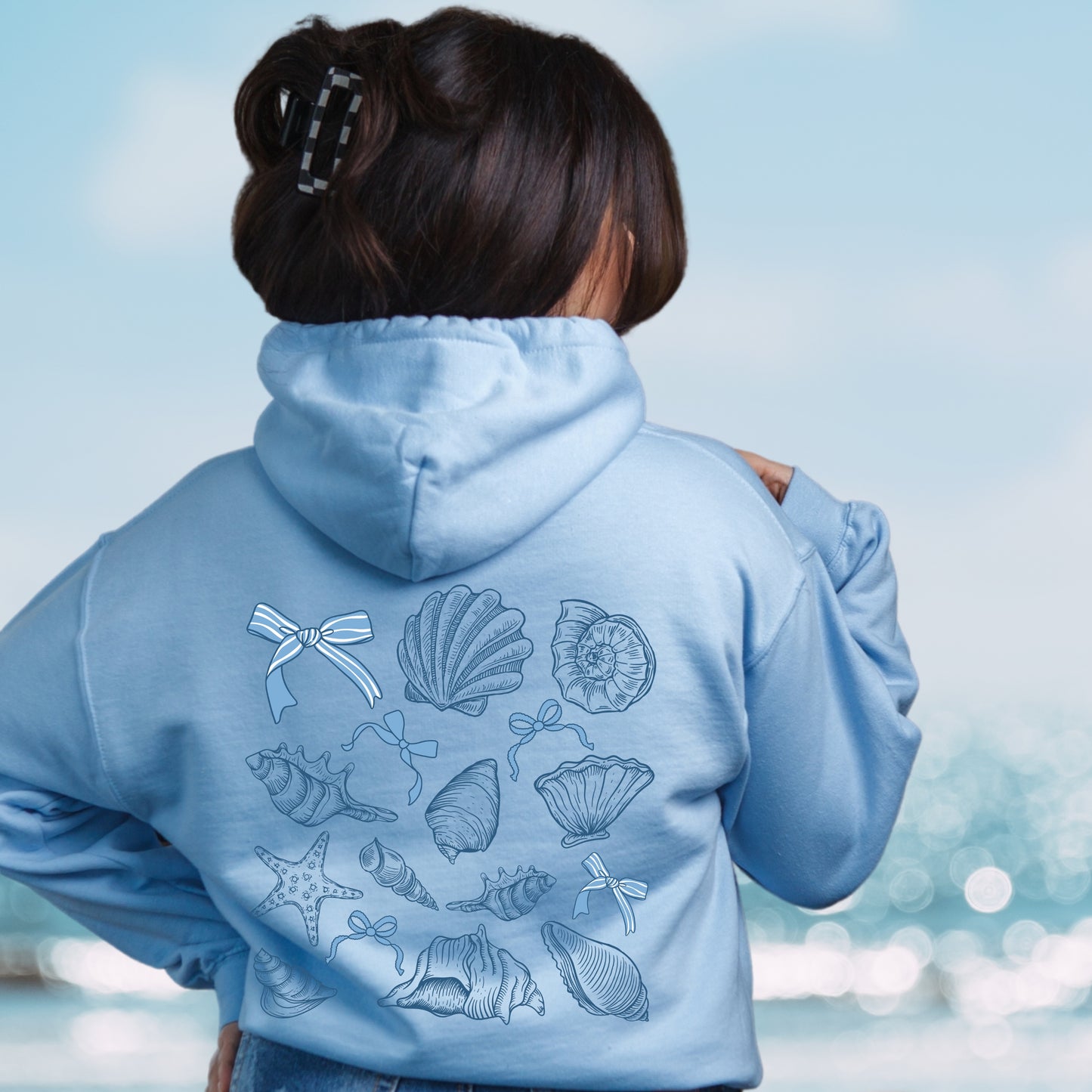 Coquette Seashell Hoodie