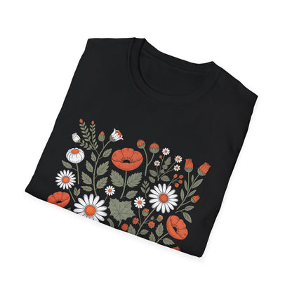 Floral Pumpkins Classic Tee