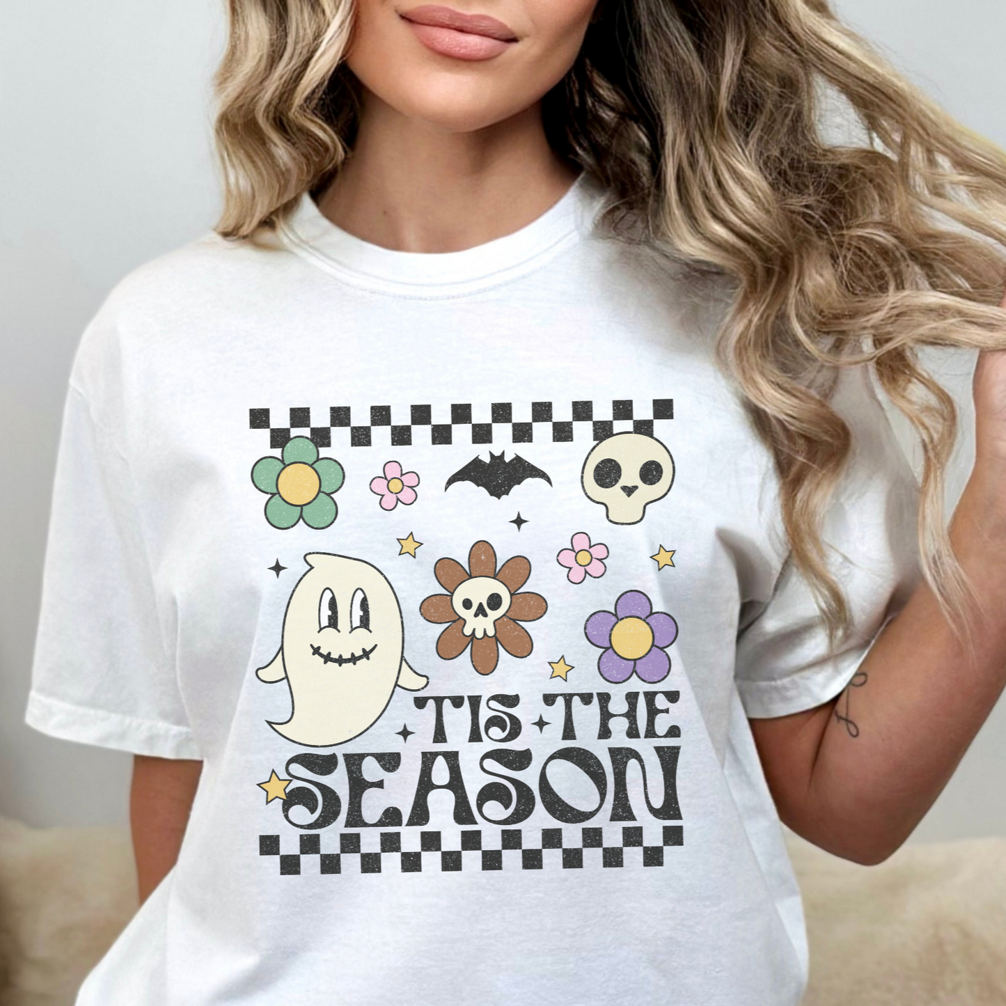 Tis The Season Halloween Comfort Colors Shirt