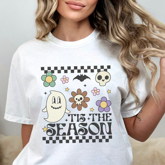 Tis The Season Halloween Comfort Colors Shirt