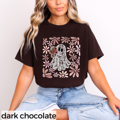 Floral Ghost Classic Tee