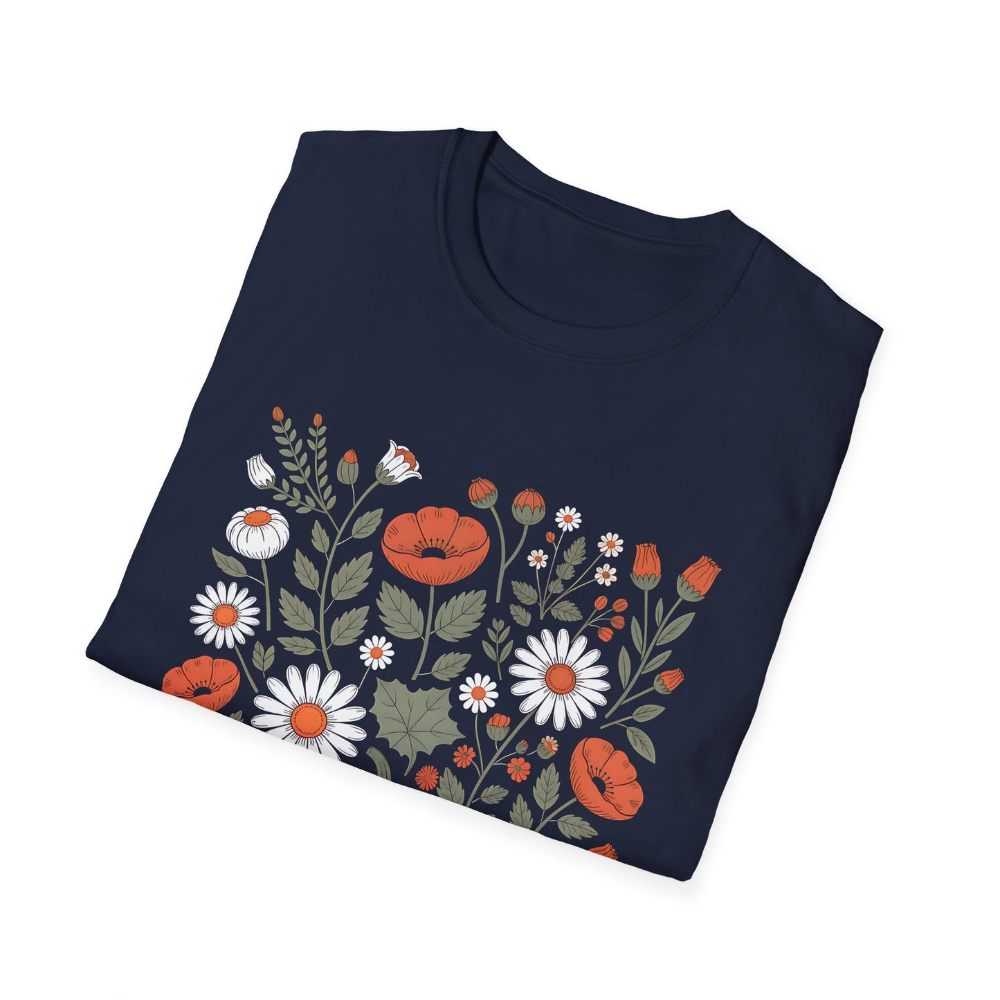 Floral Pumpkins Classic Tee