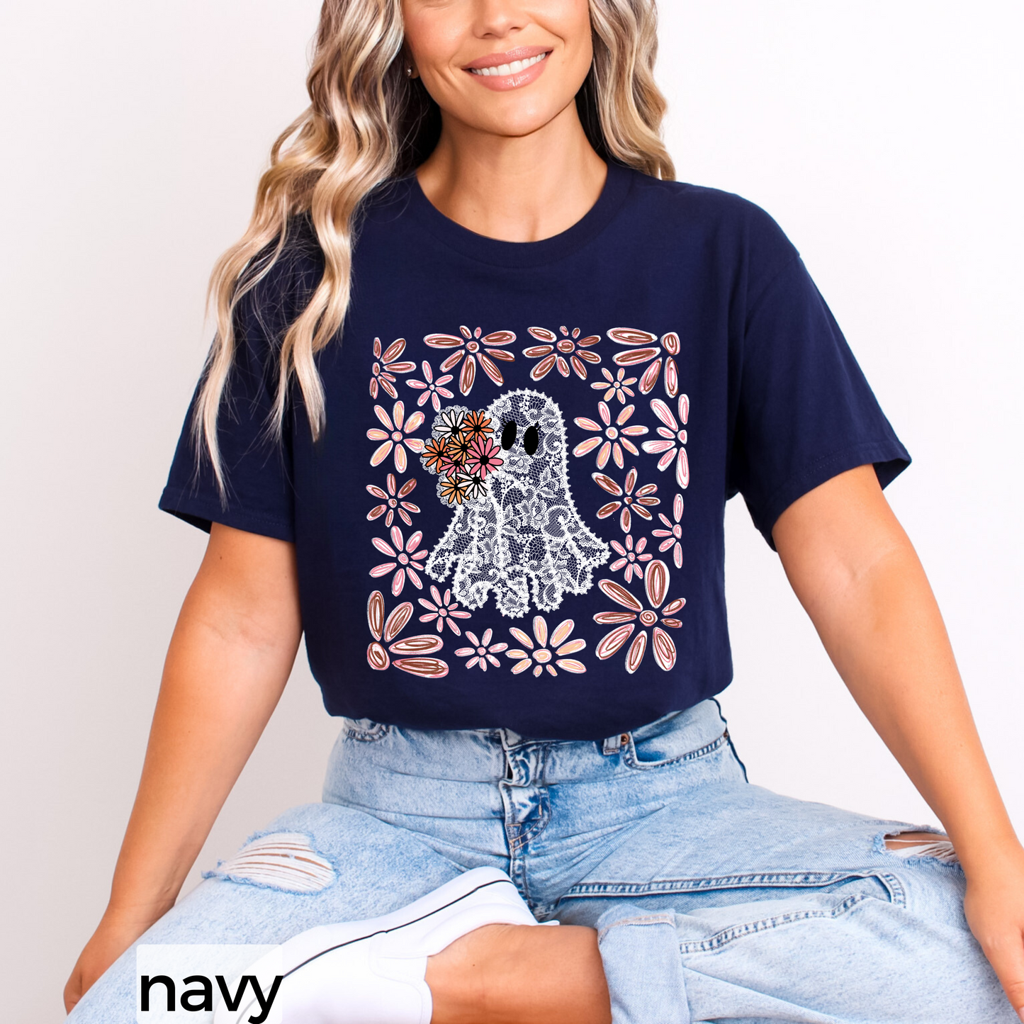Floral Ghost Classic Tee