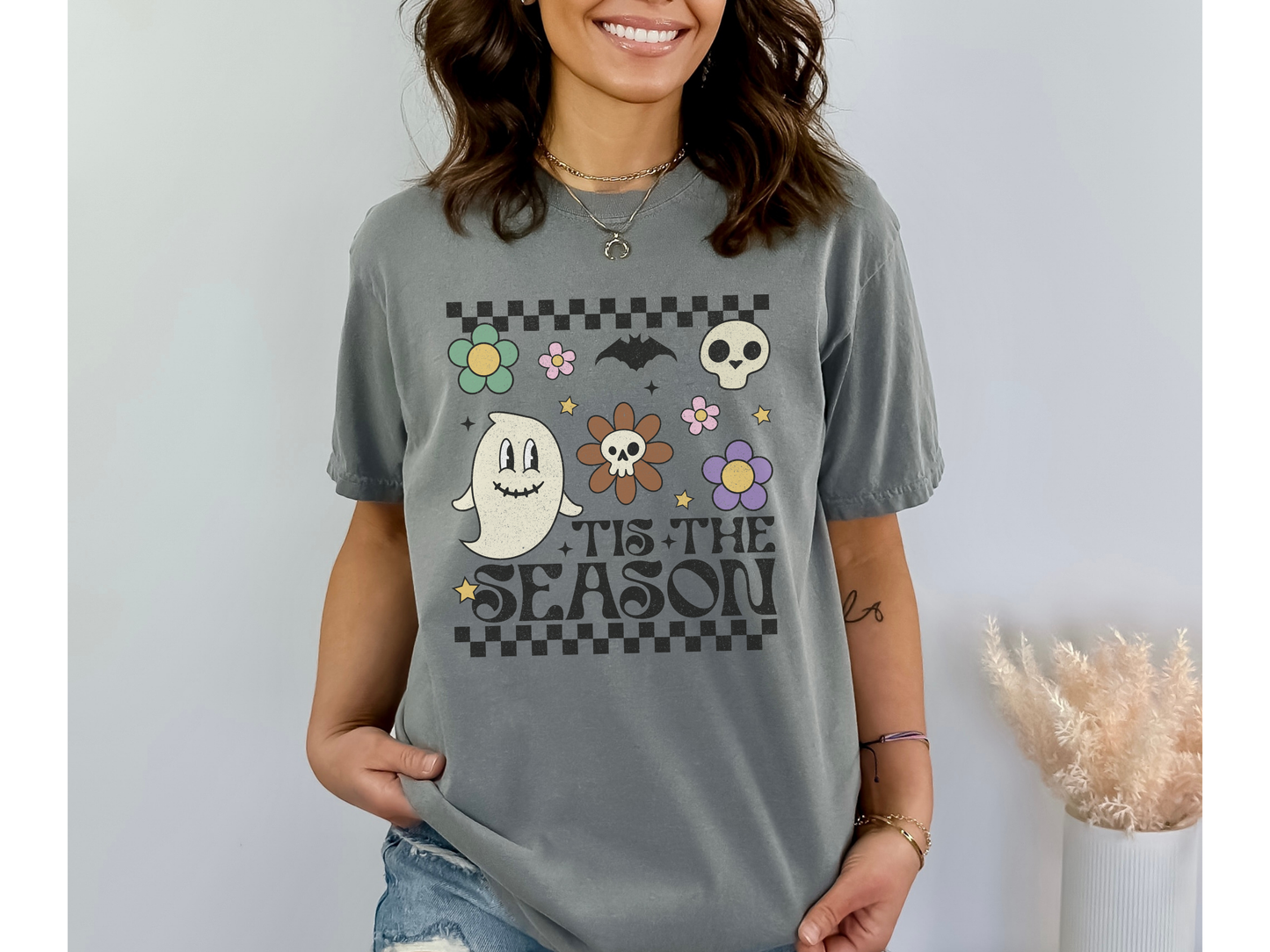 Tis The Season Halloween Comfort Colors Shirt