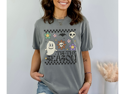 Tis The Season Halloween Comfort Colors Shirt