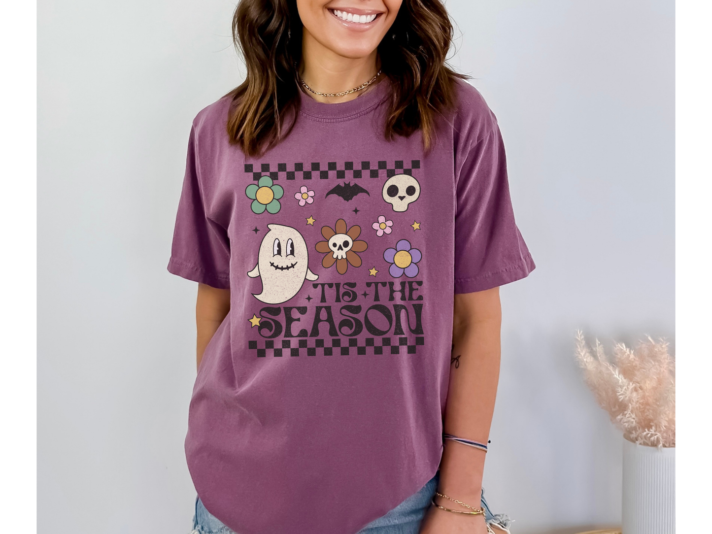 Tis The Season Halloween Comfort Colors Shirt