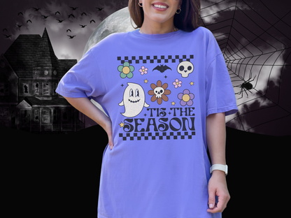 Tis The Season Halloween Comfort Colors Shirt