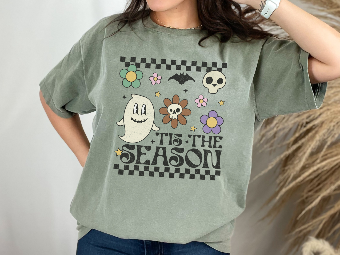 Tis The Season Halloween Comfort Colors Shirt