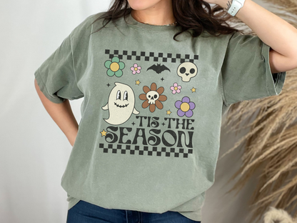 Tis The Season Halloween Comfort Colors Shirt
