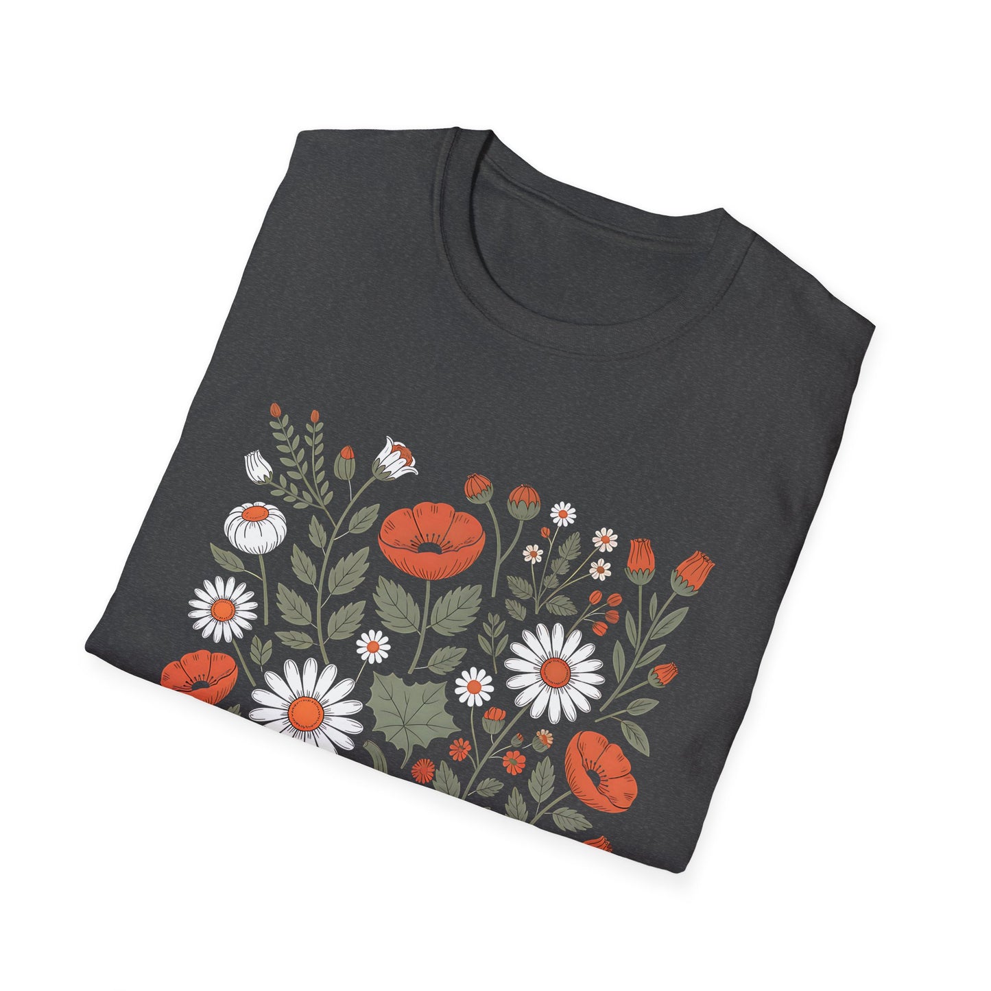 Floral Pumpkins Classic Tee