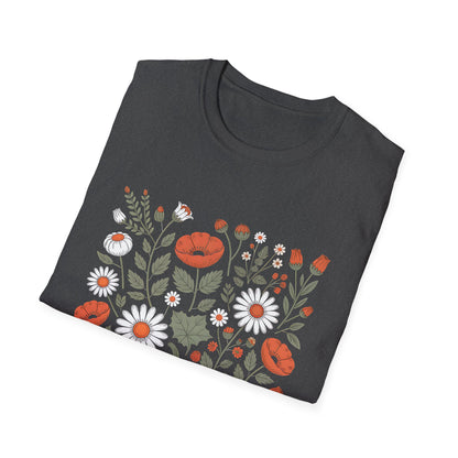 Floral Pumpkins Classic Tee