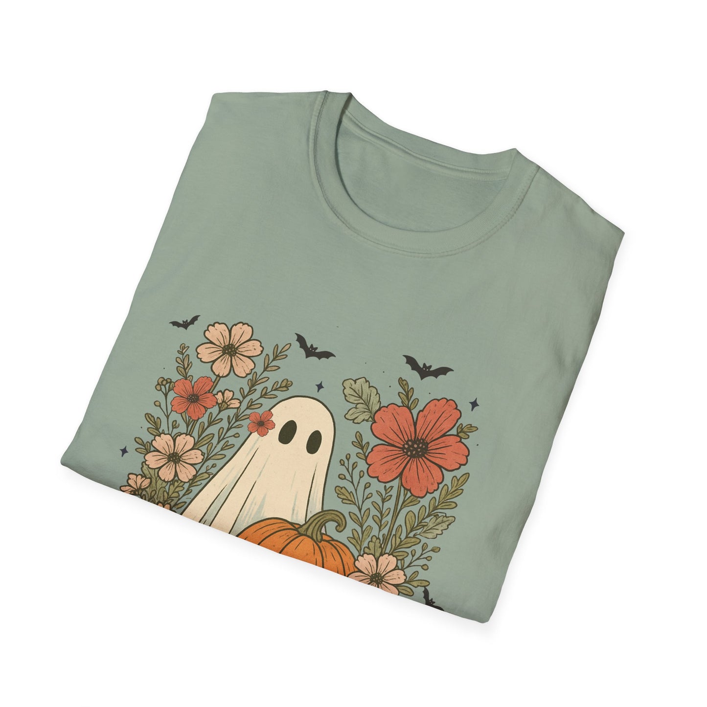 Ghost and Flowers Classic Tee