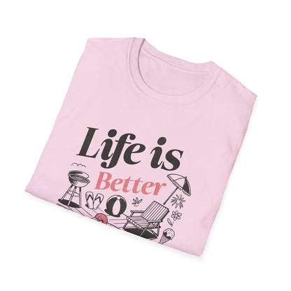 Life Is Better By The Pool Classic Tee