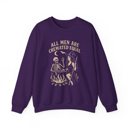 All Men Are Cremated Equal Sweatshirt