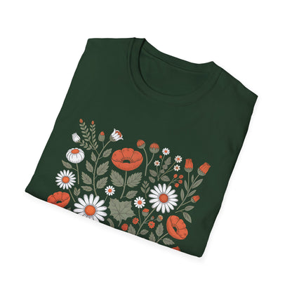 Floral Pumpkins Classic Tee