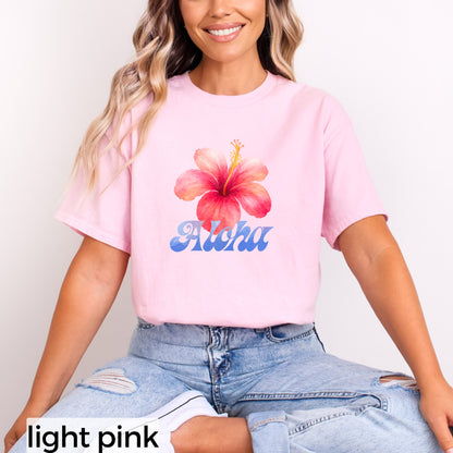 Aloha Hibiscus Classic Tee
