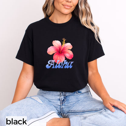 Aloha Hibiscus Classic Tee