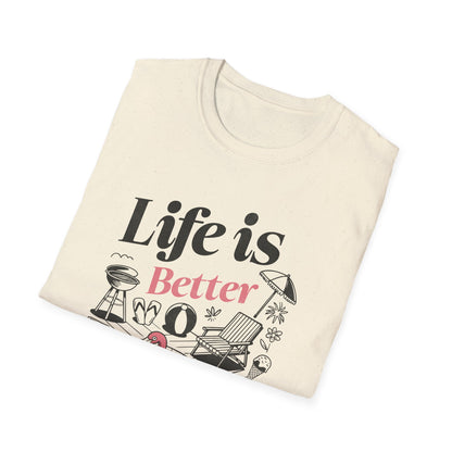 Life Is Better By The Pool Classic Tee