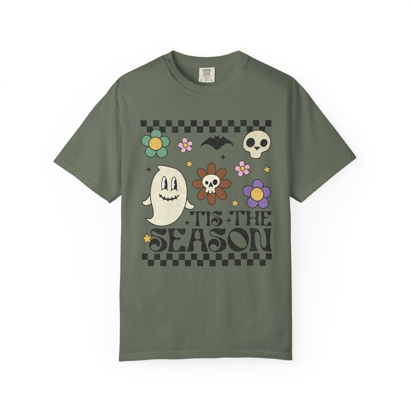 Tis The Season Halloween Comfort Colors Shirt