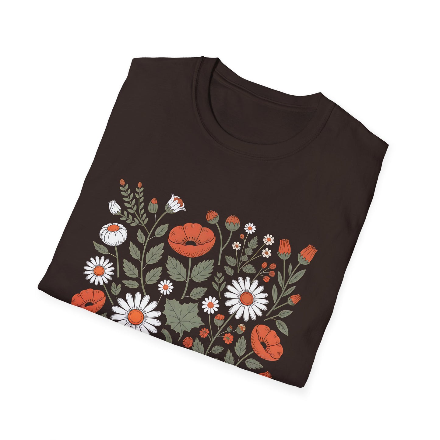 Floral Pumpkins Classic Tee