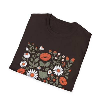 Floral Pumpkins Classic Tee