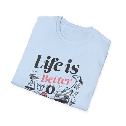 Life Is Better By The Pool Classic Tee