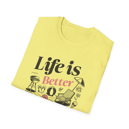 Life Is Better By The Pool Classic Tee