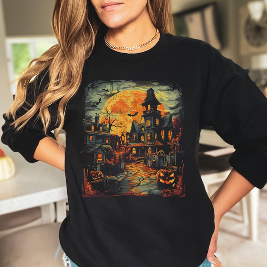 Haunted Town Sweatshirt